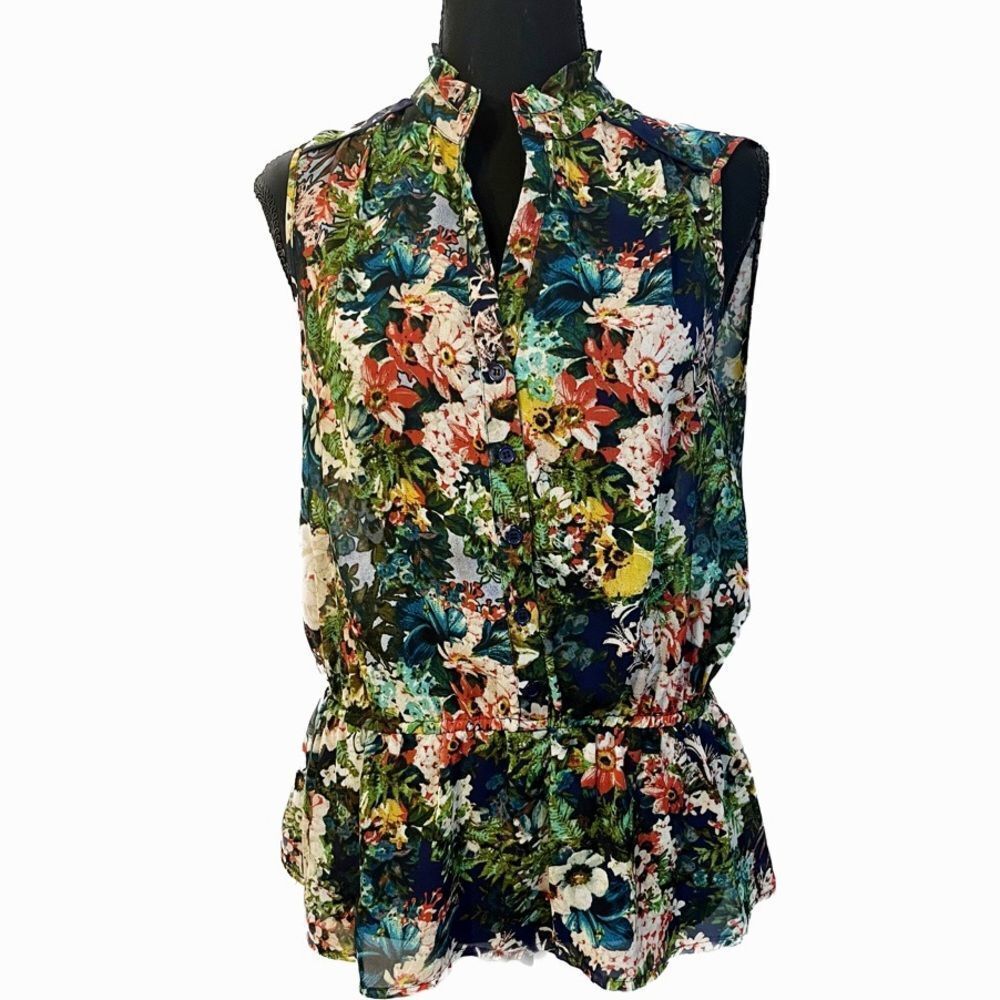 ‎Bellatrix Floral Sleeveless Blouse